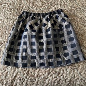 Crewcuts Navy & Gold Skirt